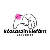 rozsaszin elefant logo 001